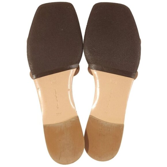 Gianvito Rossi Minerva Strappy Chain Sandals Size 37.5 US 7.5 Women's $925 - Picture 7 of 11